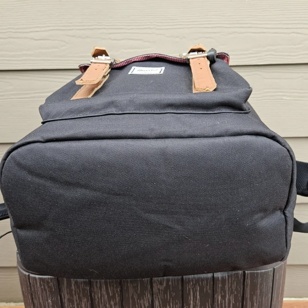 Herschel Little America Backpack Mid-Volume 21L Black Striped Laptop Bag Pack